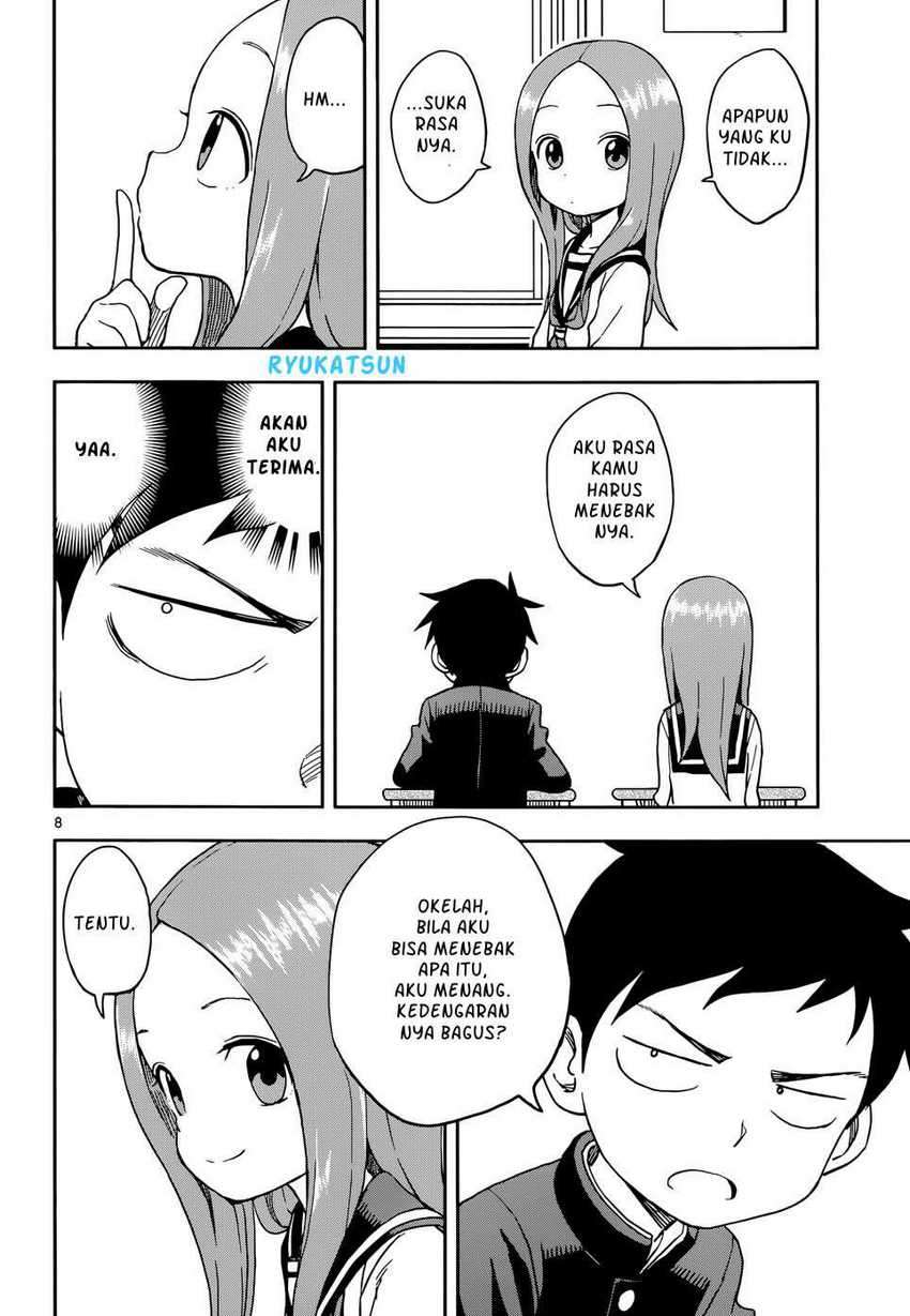 Karakai Jouzu no Takagi-san Chapter 96 Gambar 9