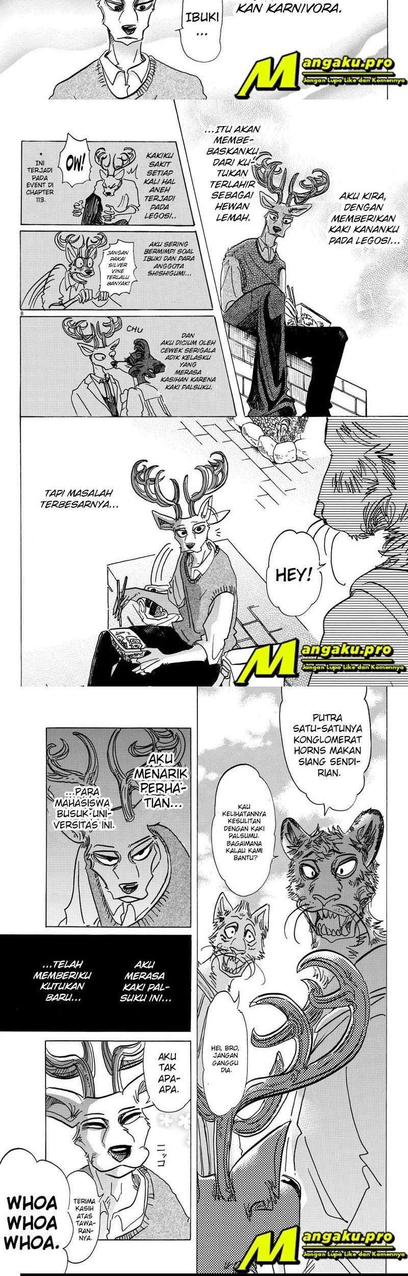 Beastars Chapter 130 Gambar 5