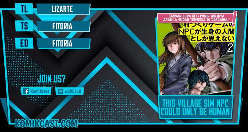 Baca Komik This Village Sim NPC Could Only Be Human Chapter 12.1 Gambar 1