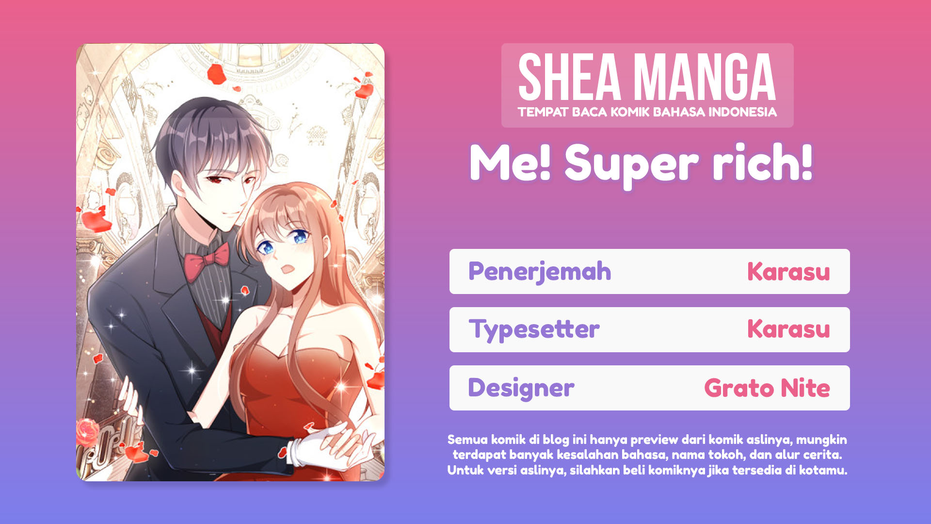 Baca Komik Me! Super rich! Chapter 58 Gambar 1