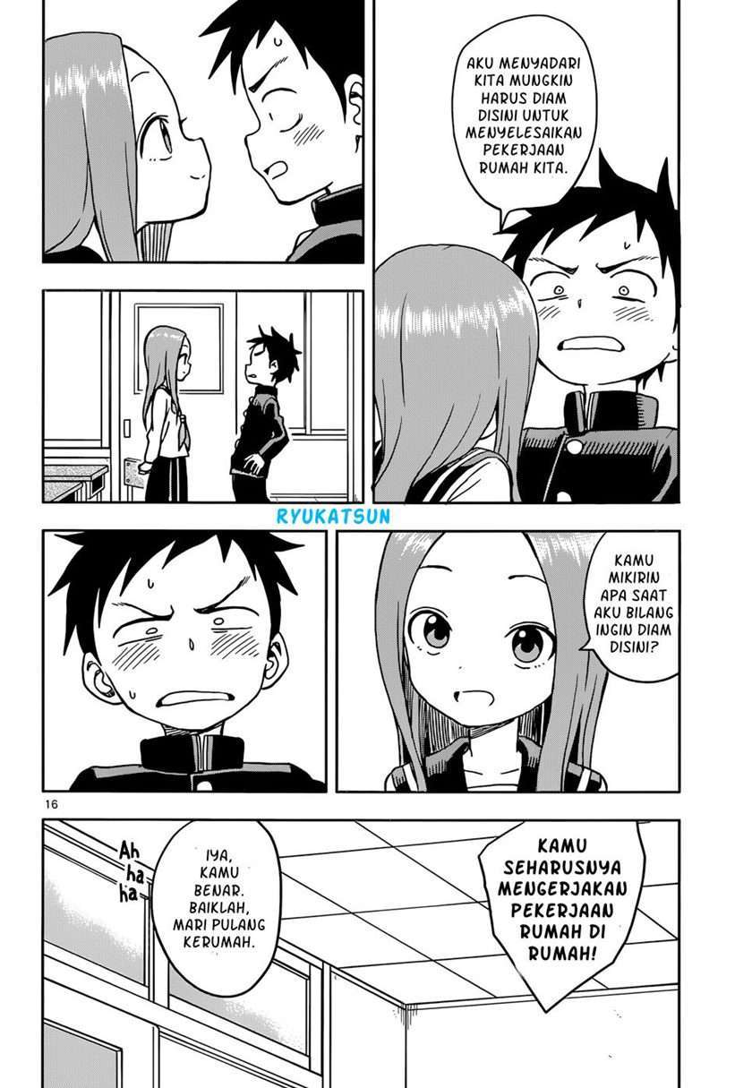 Karakai Jouzu no Takagi-san Chapter 101 Gambar 17
