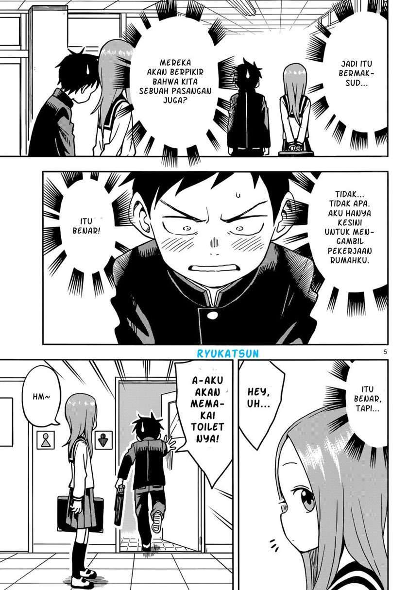 Karakai Jouzu no Takagi-san Chapter 101 Gambar 6