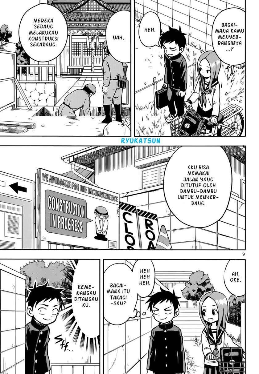Karakai Jouzu no Takagi-san Chapter 100 Gambar 10