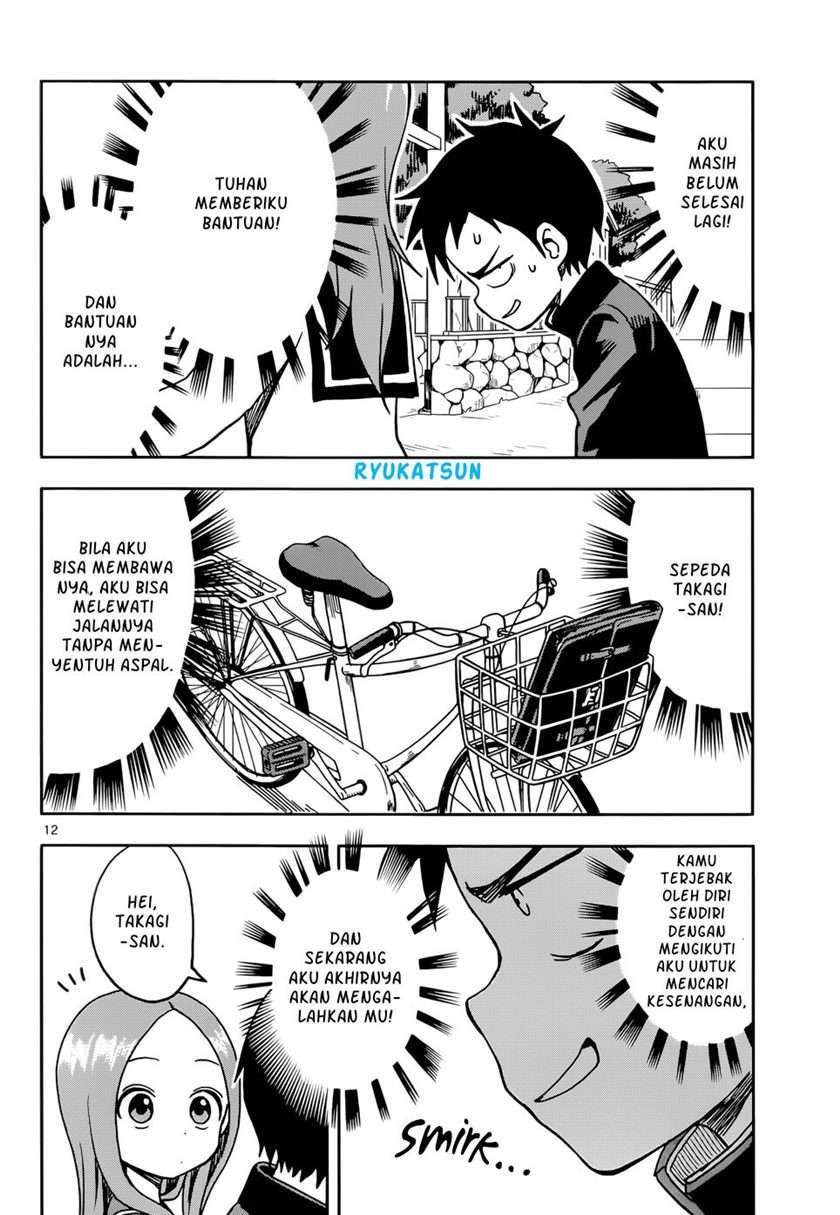 Karakai Jouzu no Takagi-san Chapter 100 Gambar 13