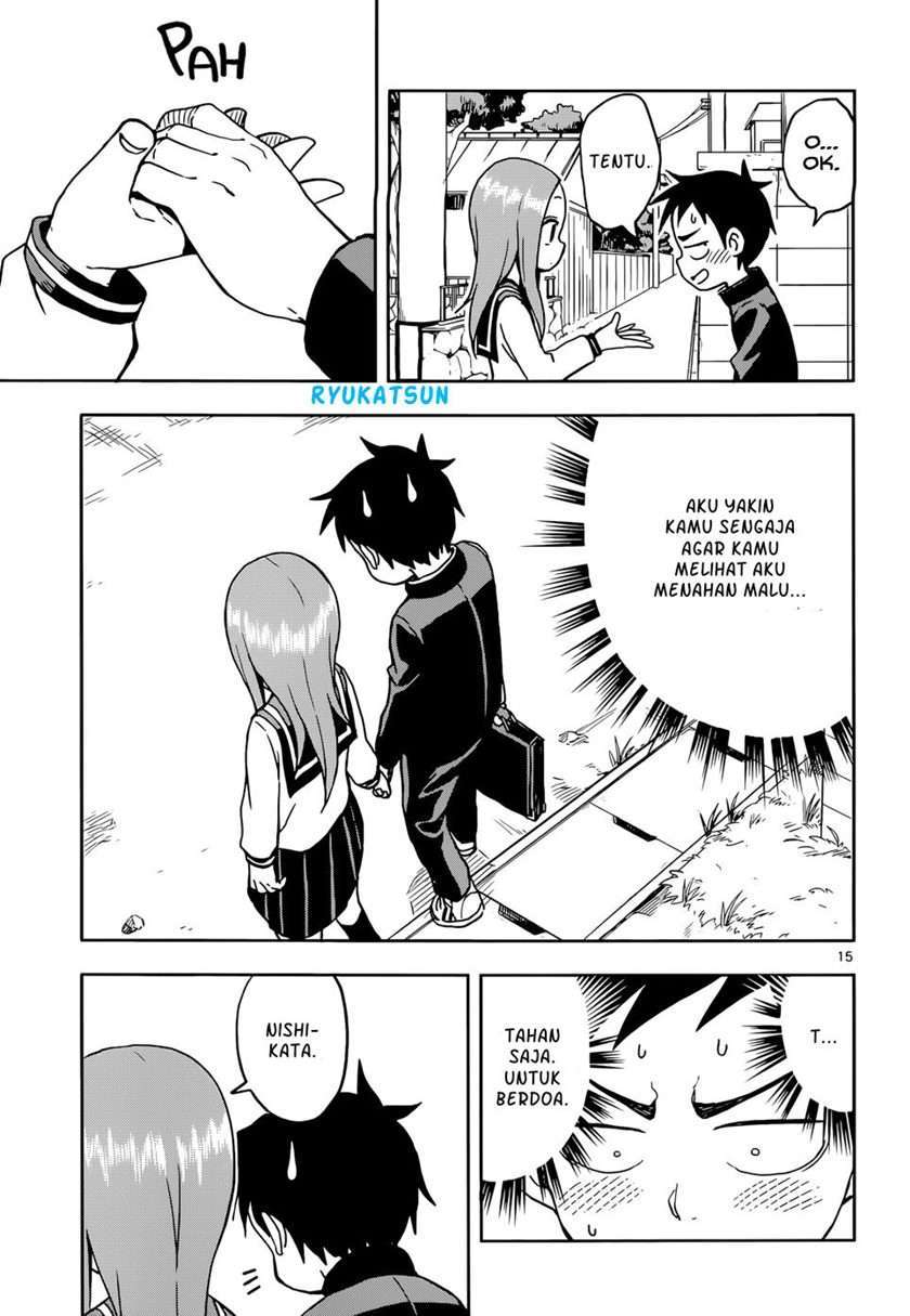 Karakai Jouzu no Takagi-san Chapter 100 Gambar 16