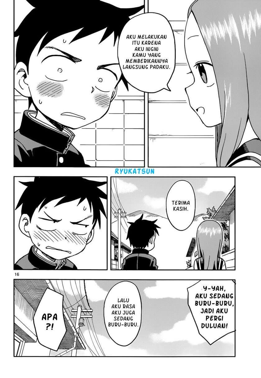 Karakai Jouzu no Takagi-san Chapter 99 Gambar 17