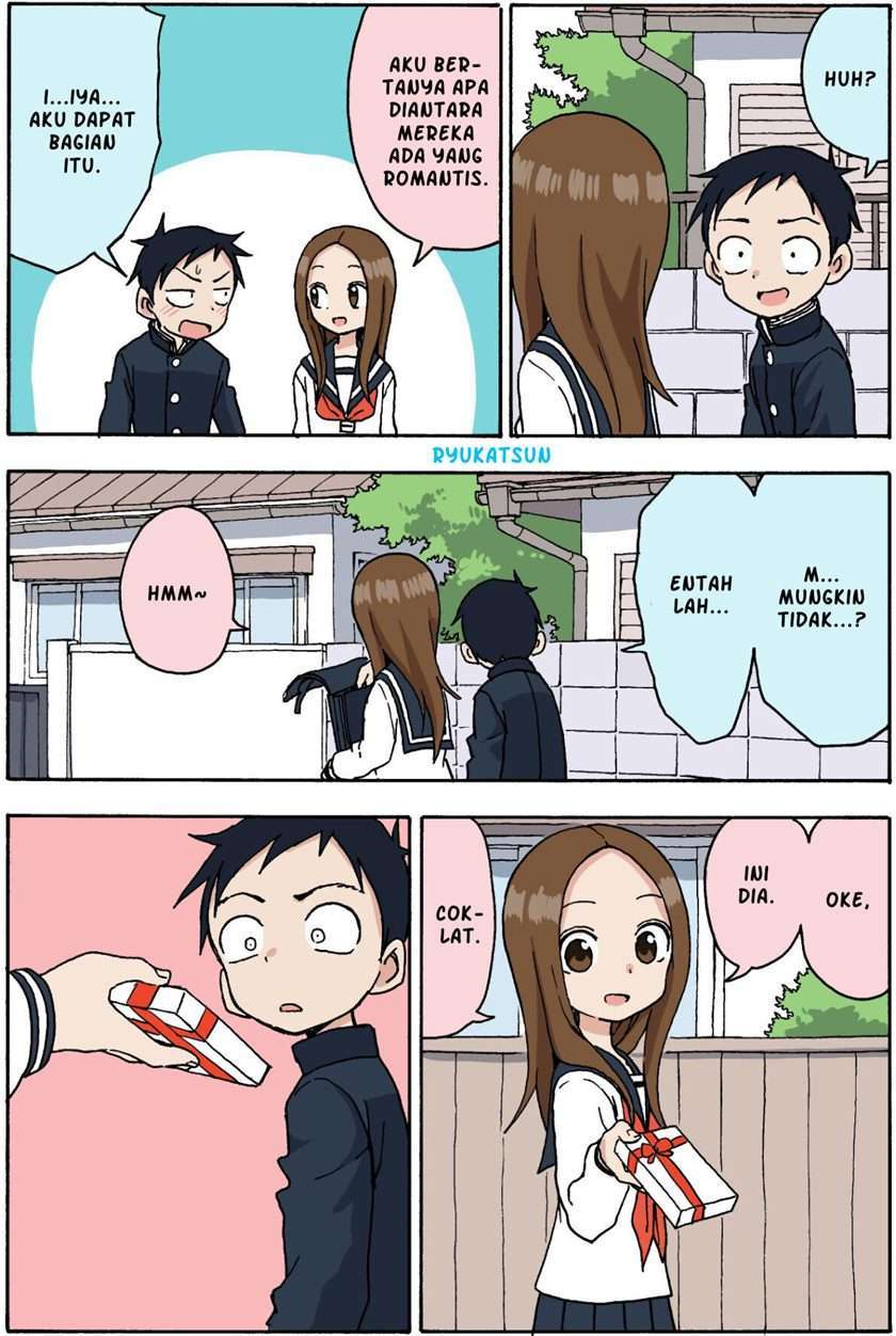 Karakai Jouzu no Takagi-san Chapter 98.5 Gambar 3