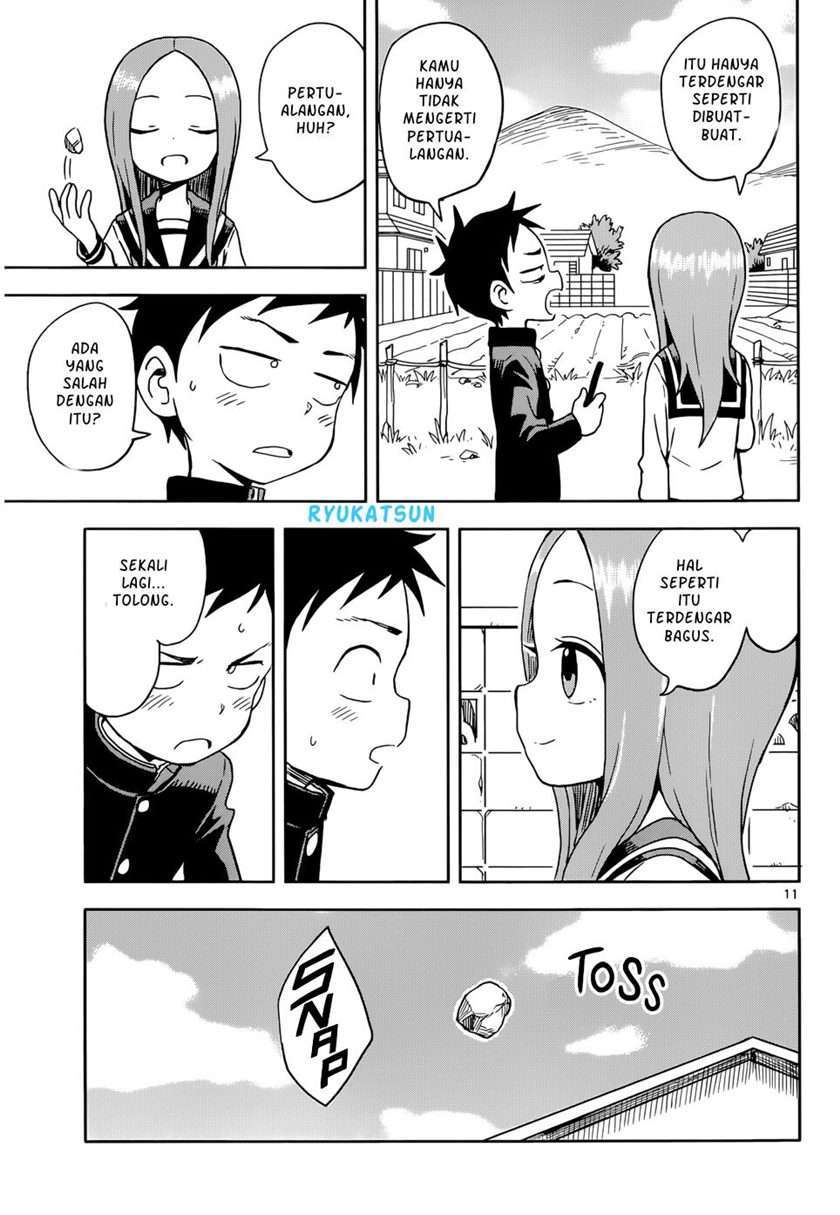 Karakai Jouzu no Takagi-san Chapter 98 Gambar 12