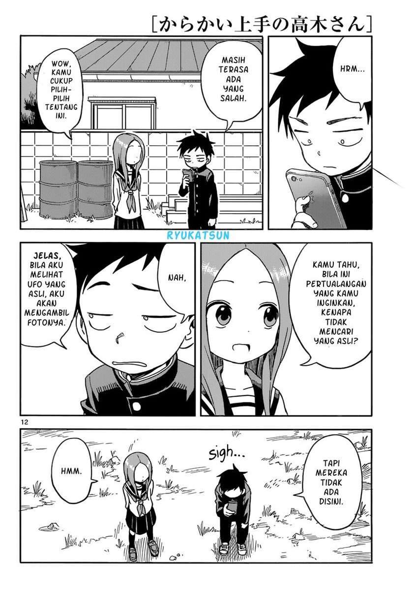 Karakai Jouzu no Takagi-san Chapter 98 Gambar 13