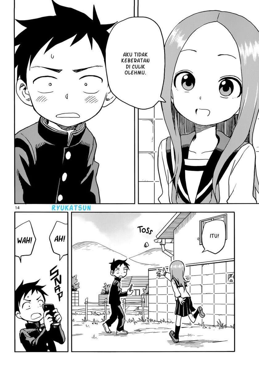 Karakai Jouzu no Takagi-san Chapter 98 Gambar 15