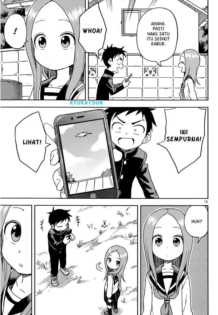 Karakai Jouzu no Takagi-san Chapter 98 Gambar 16