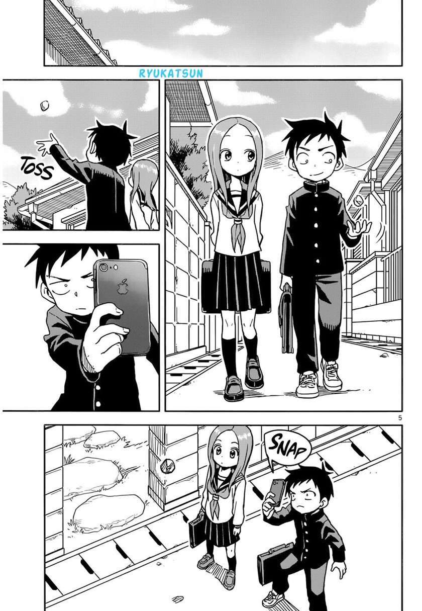 Karakai Jouzu no Takagi-san Chapter 98 Gambar 6