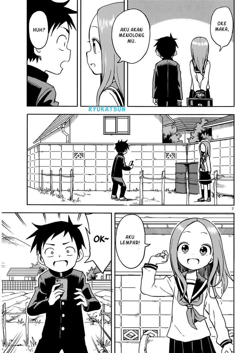 Karakai Jouzu no Takagi-san Chapter 98 Gambar 8