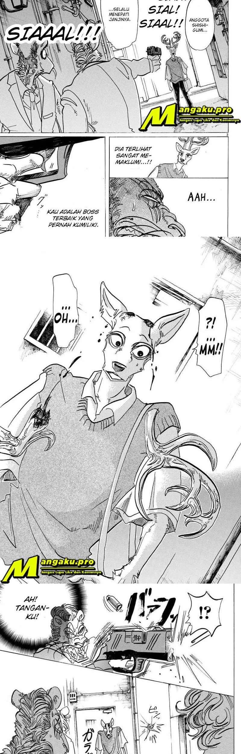 Beastars Chapter 131 Gambar 3