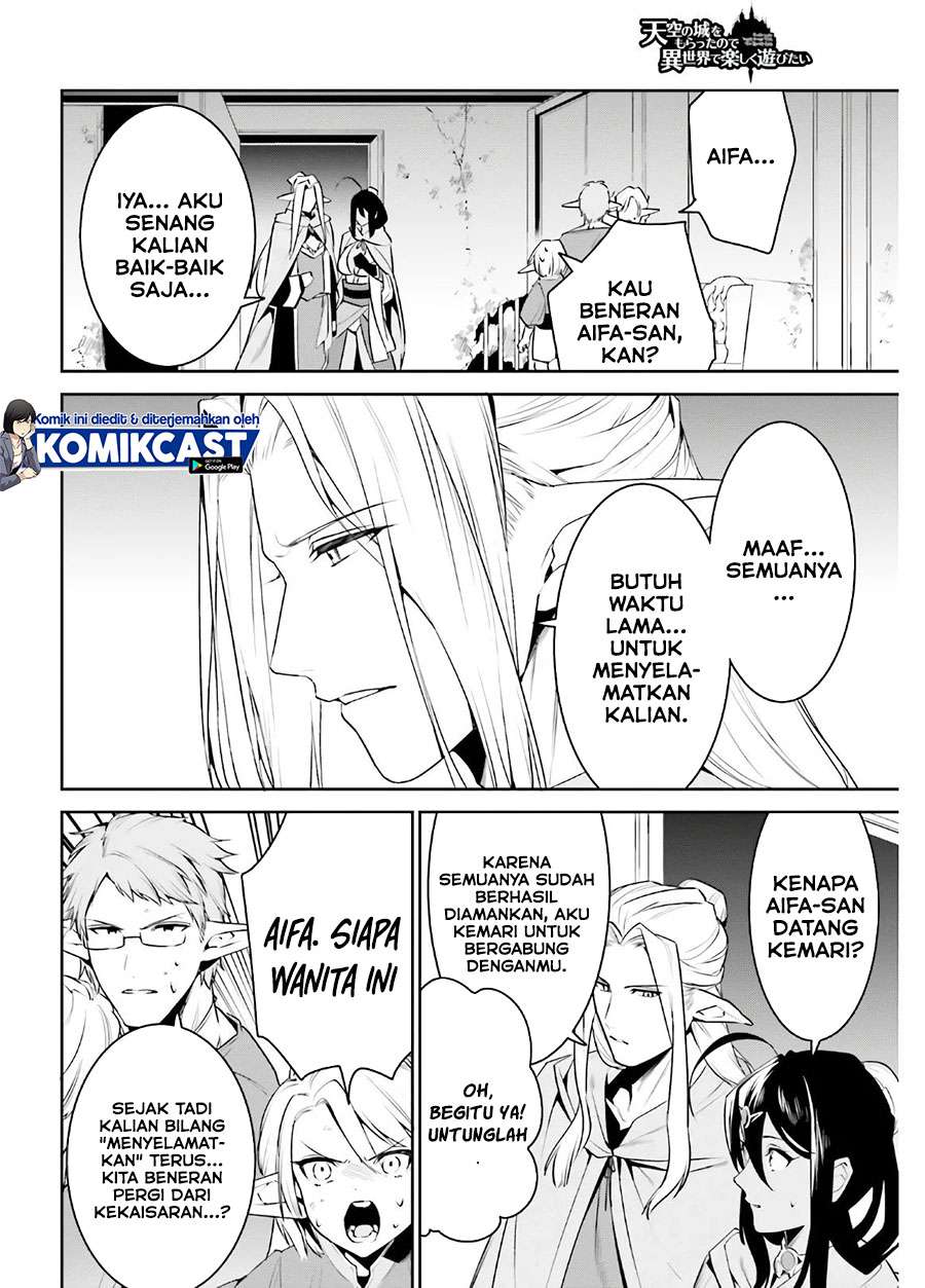 Tenkuu no Shiro o Moratta no de Isekai de Tanoshiku Asobitai Chapter 19 Gambar 16