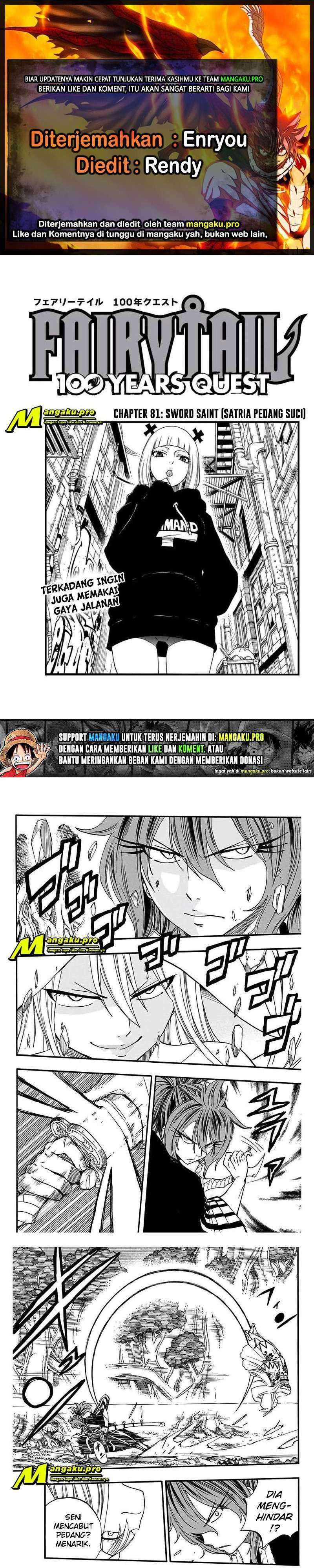 Fairy Tail: 100 Years Quest Chapter 81 1