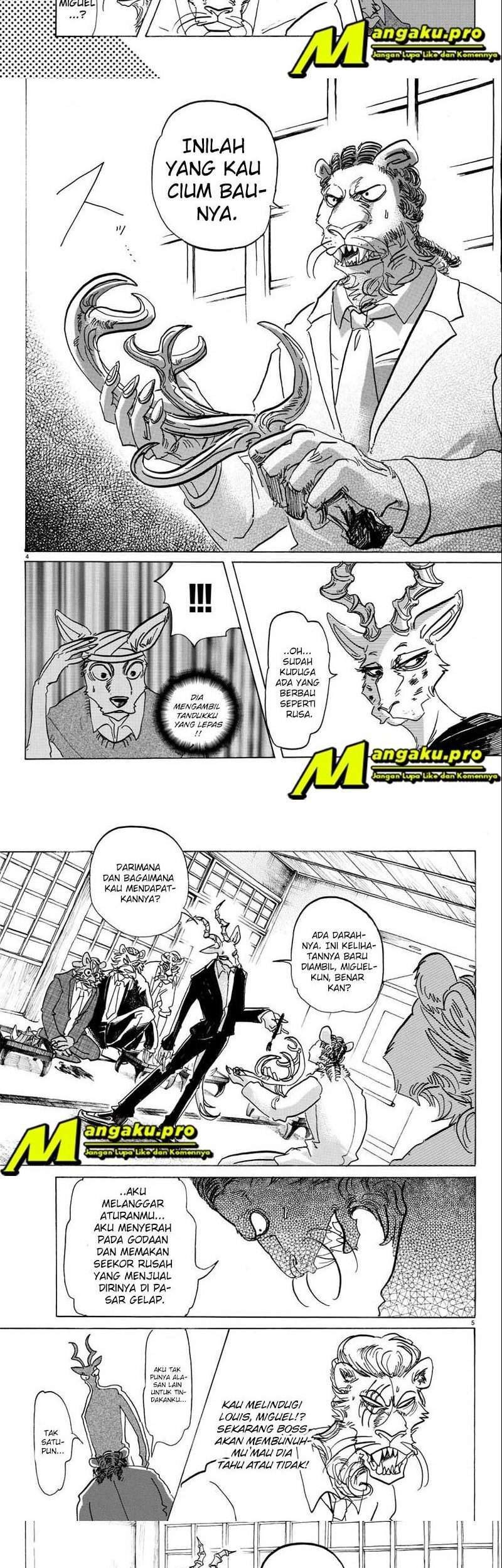 Beastars Chapter 132 Gambar 3