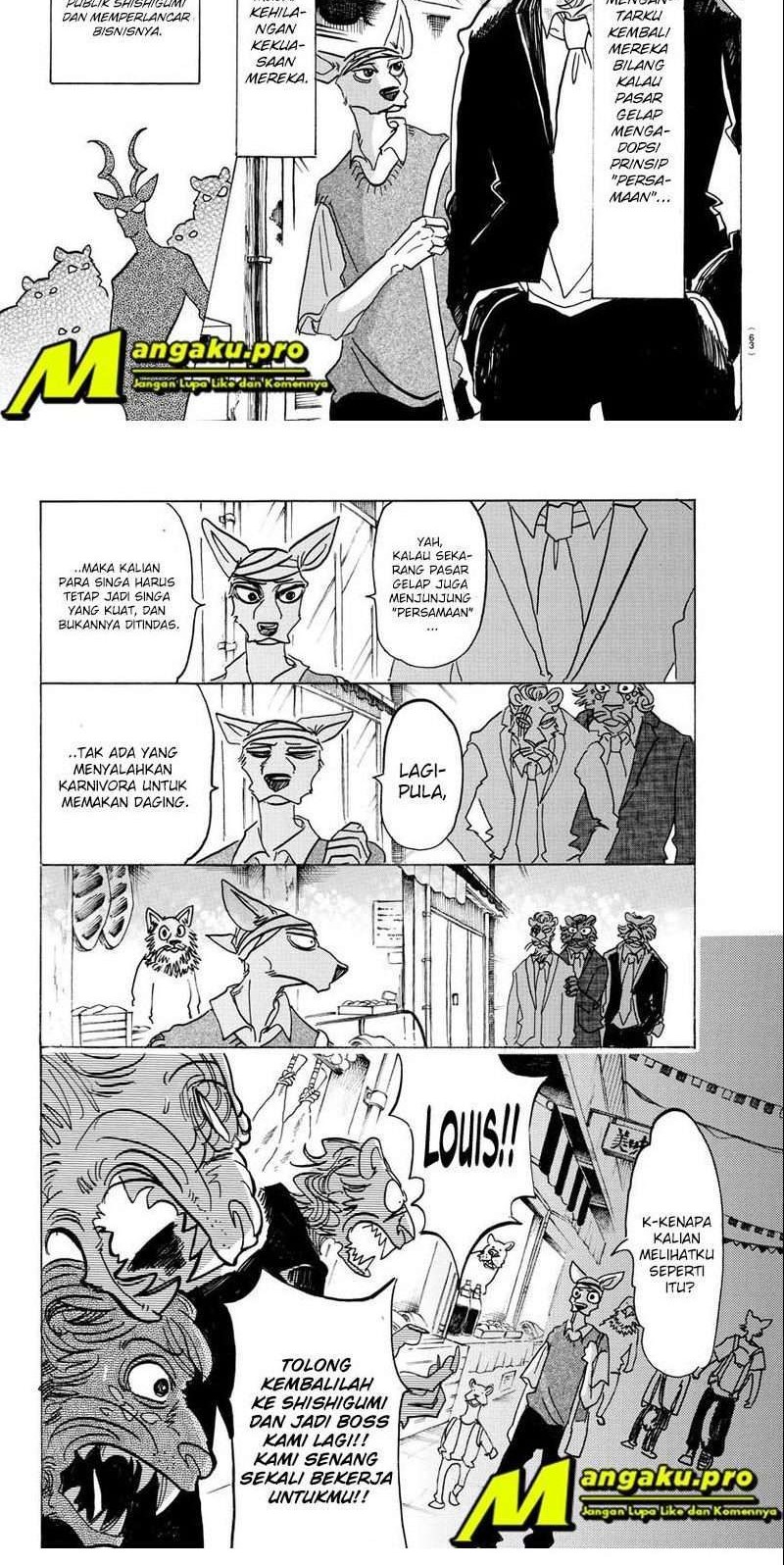 Beastars Chapter 132 Gambar 6