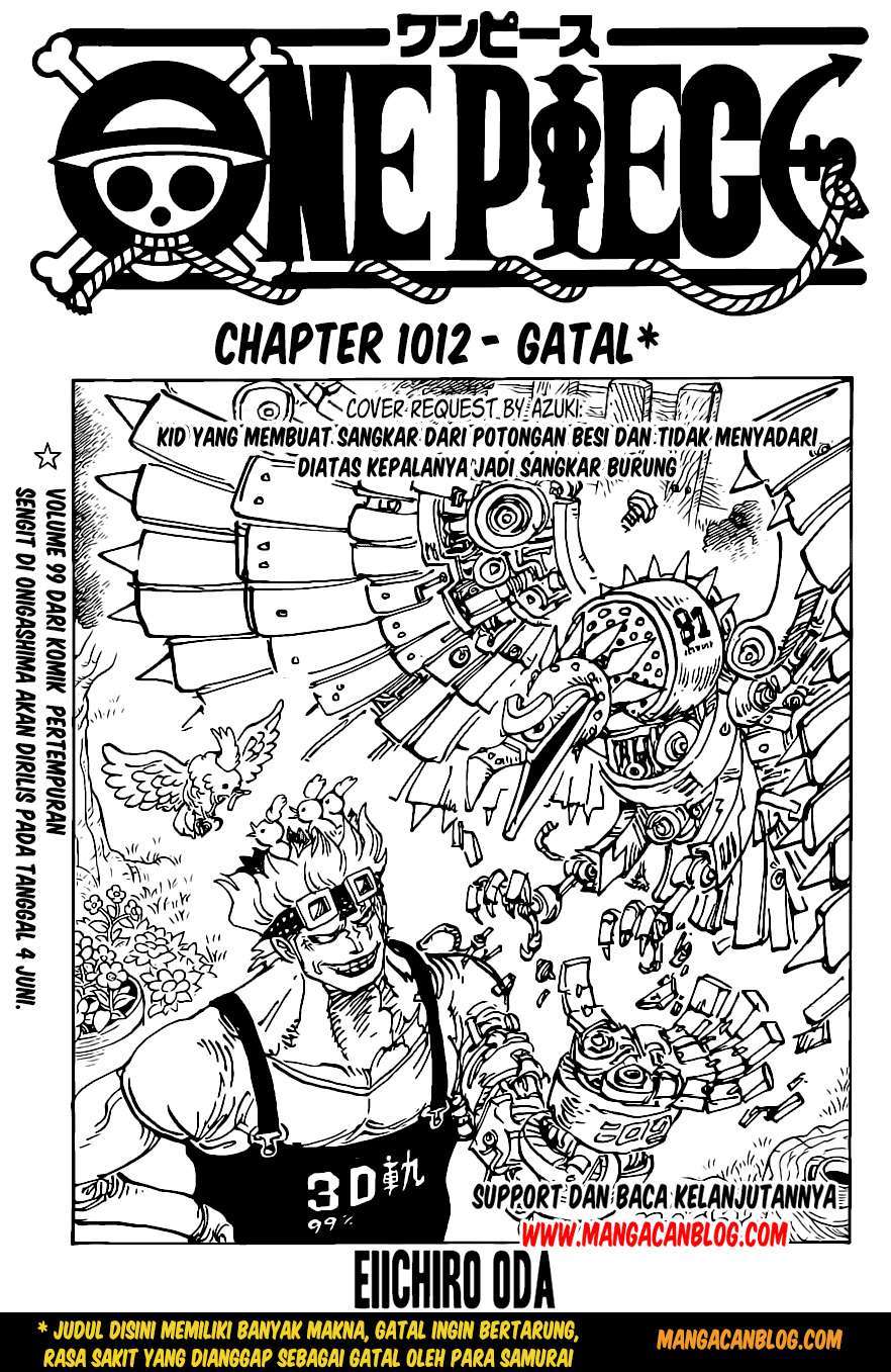 Baca Komik One Piece Chapter 1012 HD Gambar 1