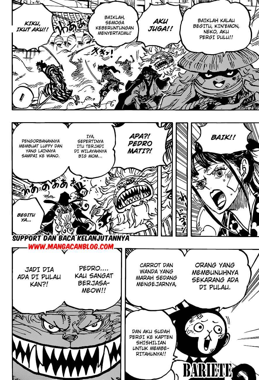 One Piece Chapter 1012 HD Gambar 4