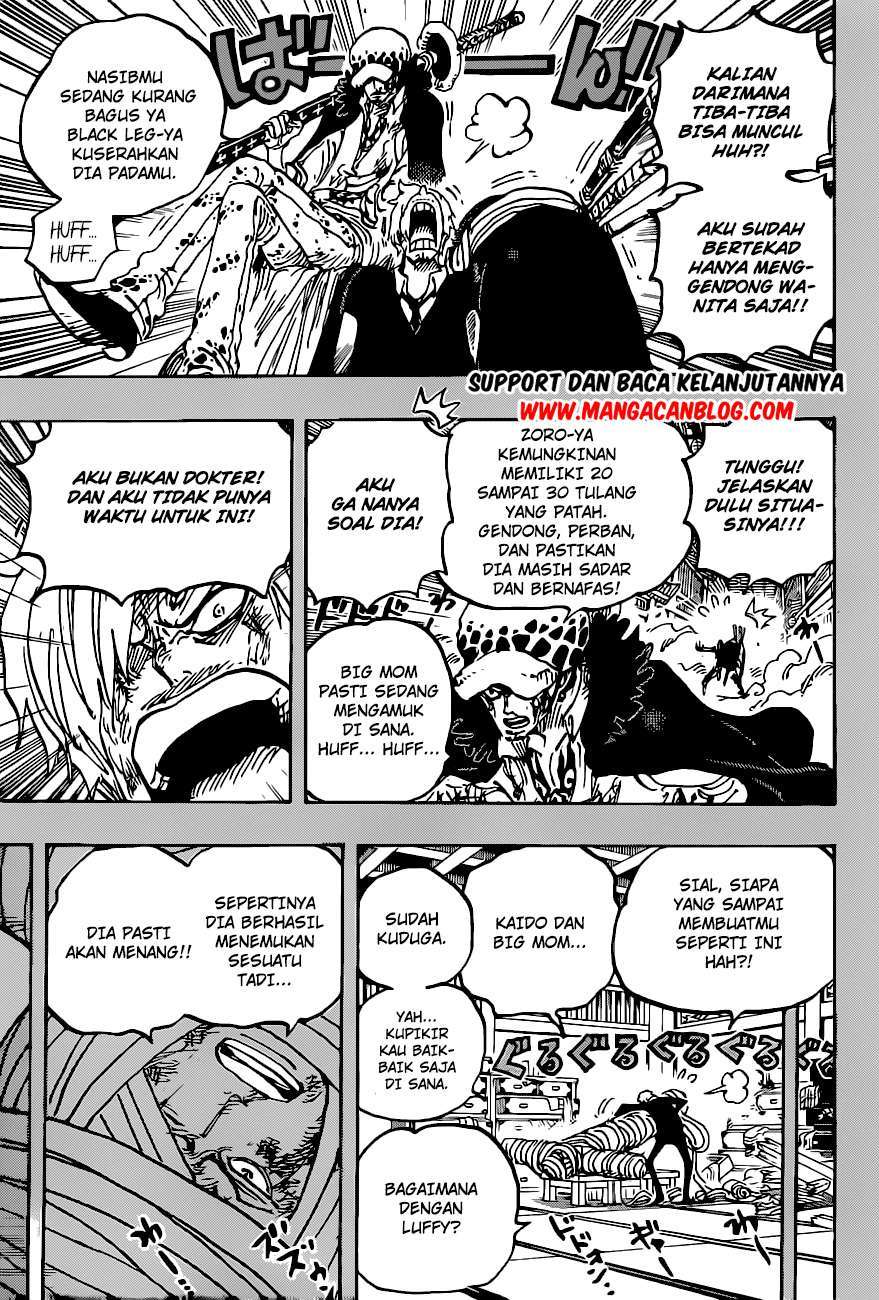 One Piece Chapter 1012 HD Gambar 9
