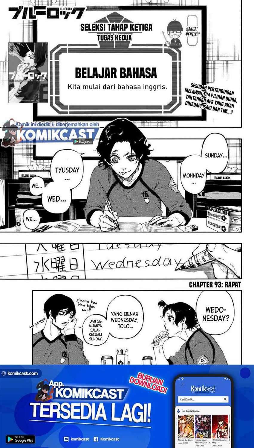Baca Manga Blue Lock Chapter 93 Gambar 2