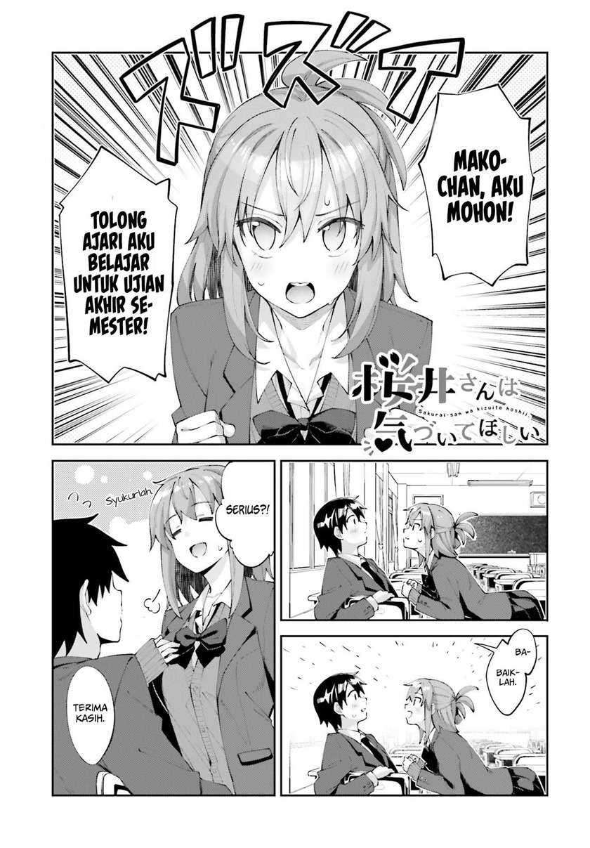 Baca Sakurai-san Wants To Be Noticed Chapter 17 Gambar 2