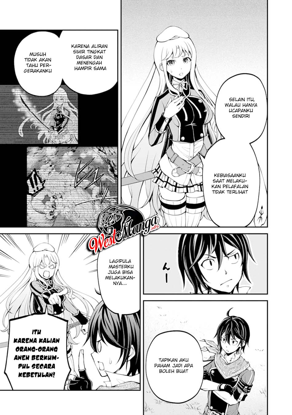 Saisoku Musou No B-kyuu Mahou Tsukai: Ippatsu Utareru Mae Ni Senpatsu Uchikaesu! Chapter 11 Gambar 18