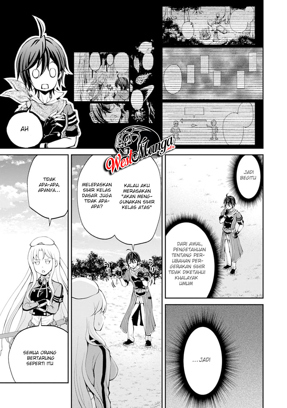 Saisoku Musou No B-kyuu Mahou Tsukai: Ippatsu Utareru Mae Ni Senpatsu Uchikaesu! Chapter 11 Gambar 20