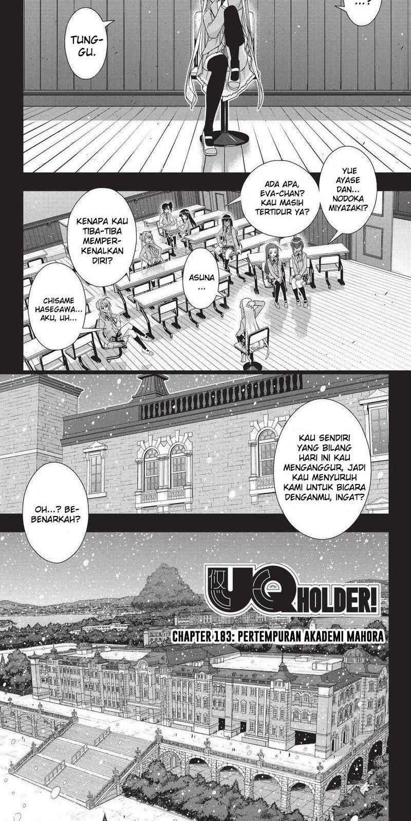 Baca  UQ Holder! Chapter 183.1 Gambar 2