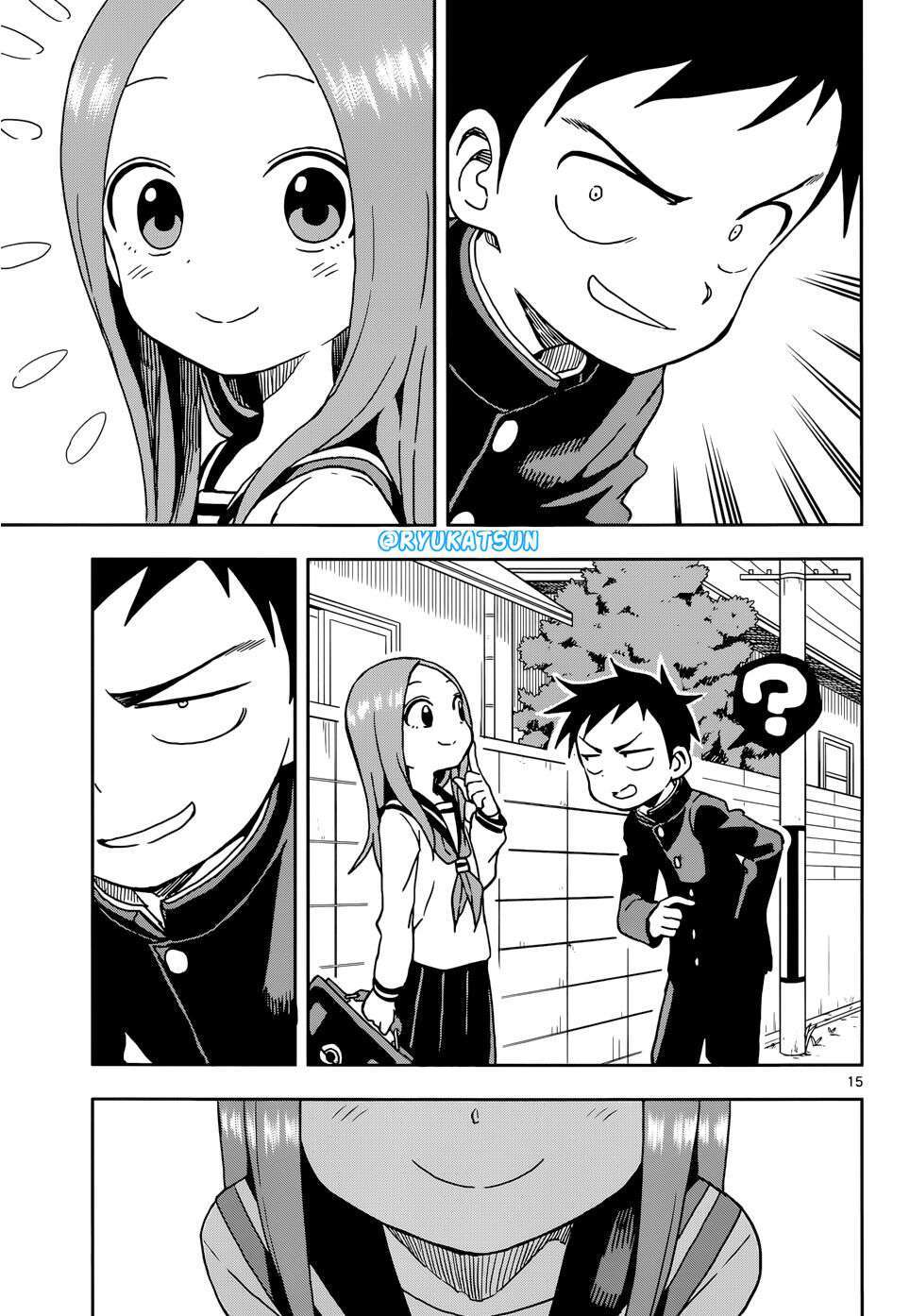 Karakai Jouzu no Takagi-san Chapter 105 Gambar 16