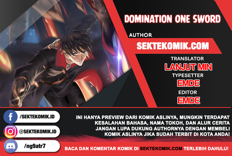 Domination One Sword Chapter 109 1