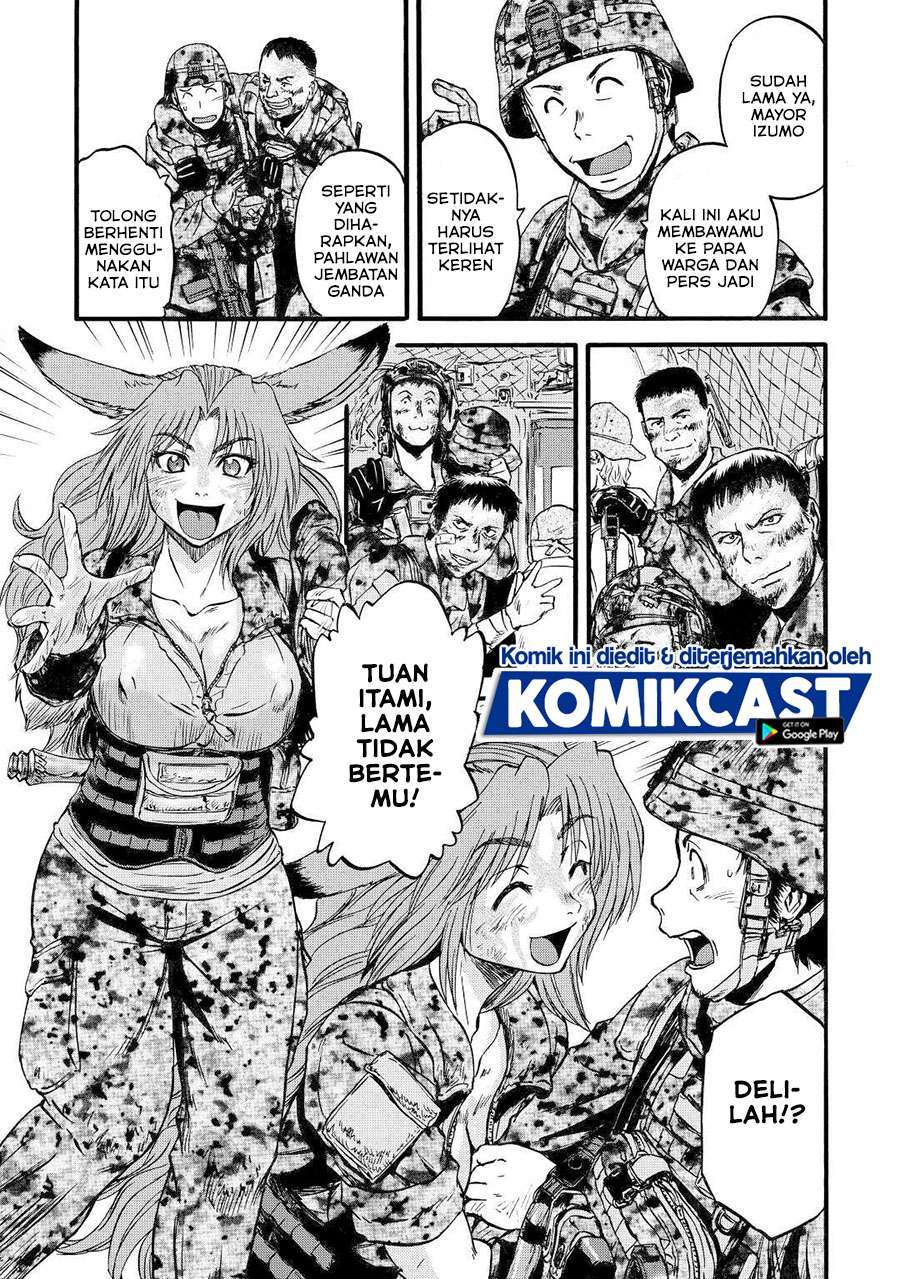 Gate – Jietai Kare no Chi nite Kaku Tatakeri Chapter 101.2 Gambar 15