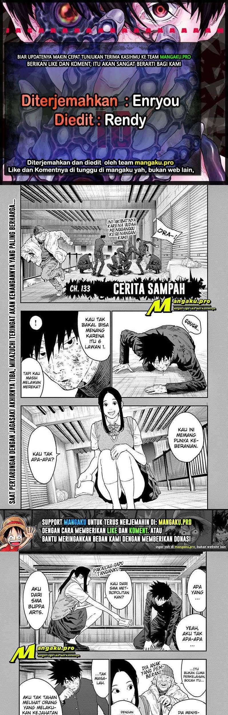 Baca Komik Jagaaaaaan Chapter 133 Gambar 1