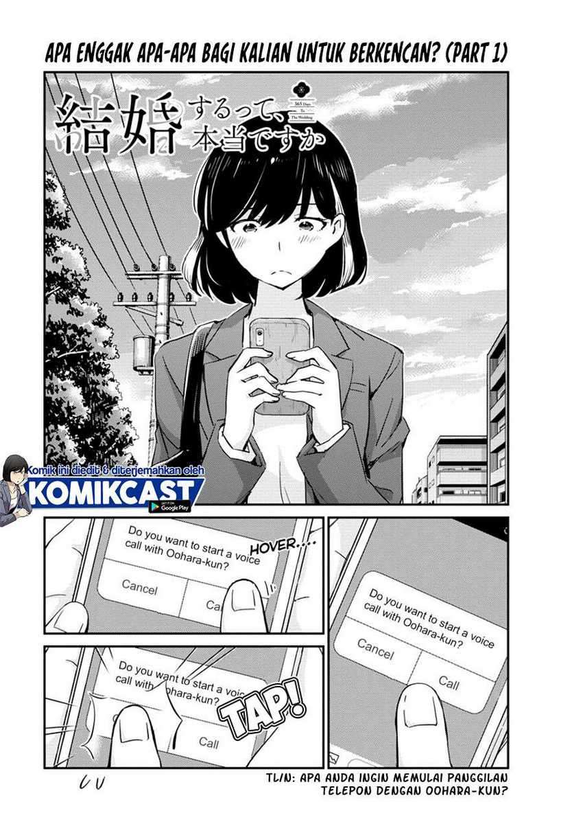 Kekkon Surutte, Hontou Desu Ka? Chapter 34 Gambar 3