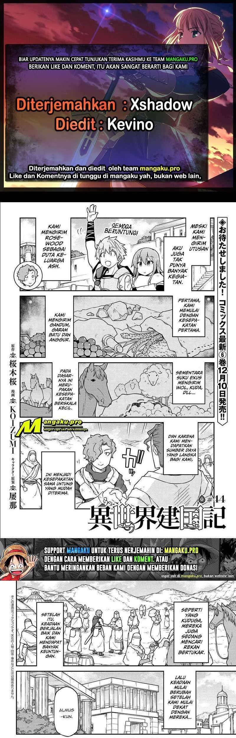 Baca Komik Isekai Kenkokuki Chapter 44 Gambar 1