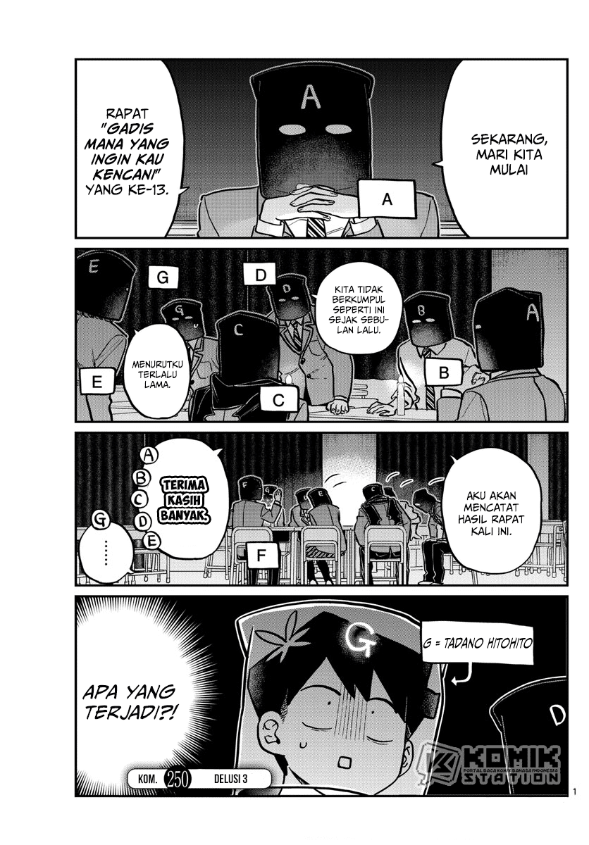 Baca Komi-san wa Komyushou Desu Chapter 250 Gambar 2