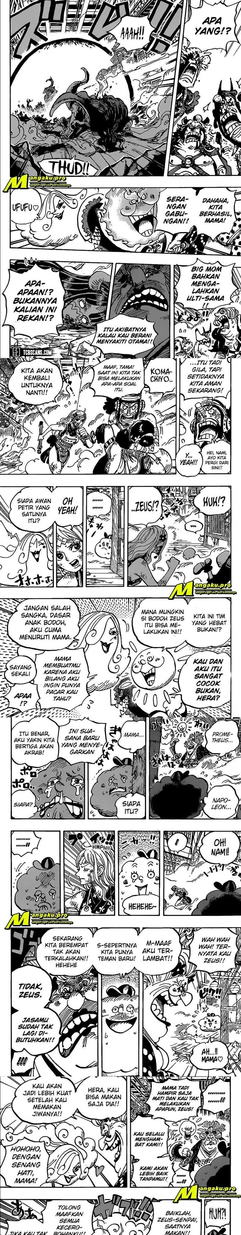 One Piece Chapter 1013 HD Gambar 4