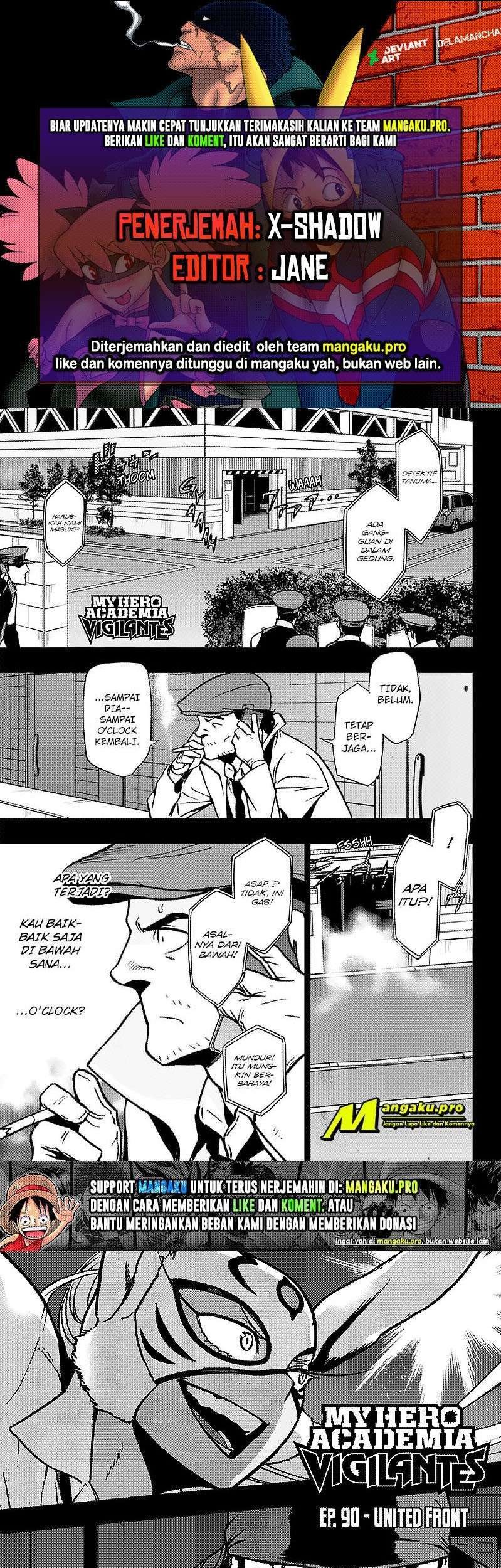Baca Komik Vigilante: Boku no Hero Academia Illegal Chapter 90 Gambar 1