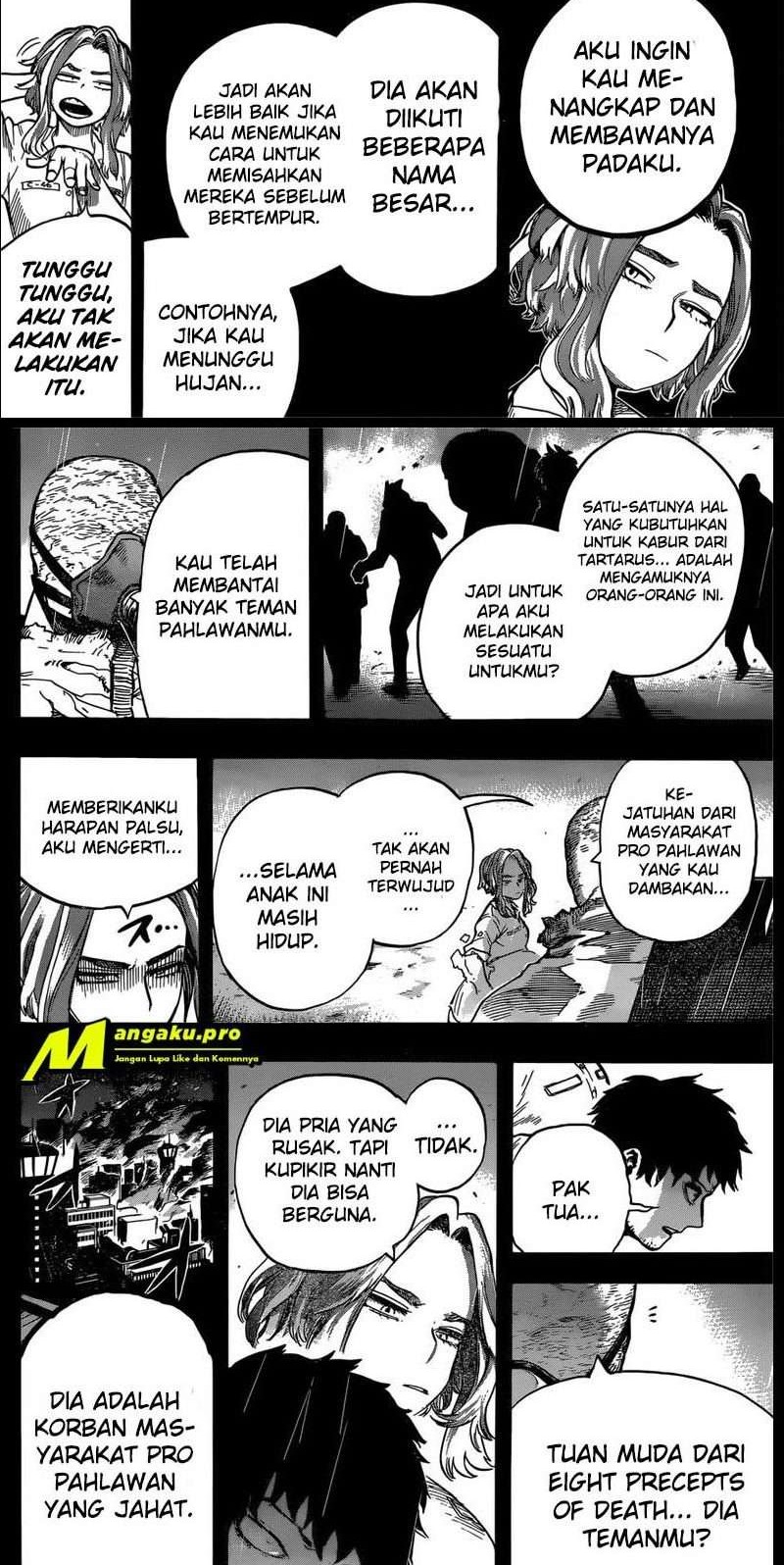 Boku no Hero Academia Chapter 312 Gambar 9