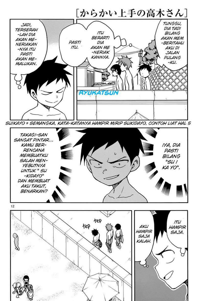 Karakai Jouzu no Takagi-san Chapter 112 Gambar 14
