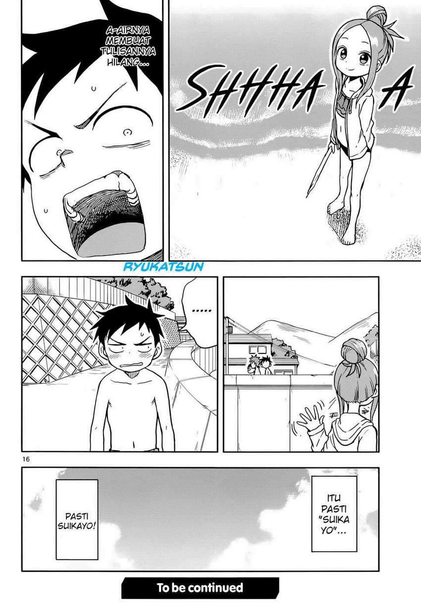 Karakai Jouzu no Takagi-san Chapter 112 Gambar 18