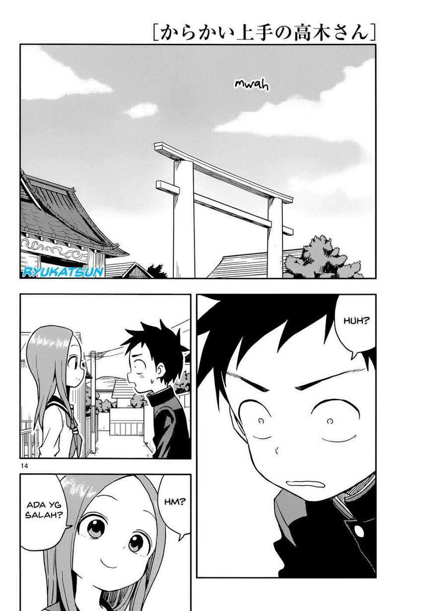 Karakai Jouzu no Takagi-san Chapter 110 Gambar 15