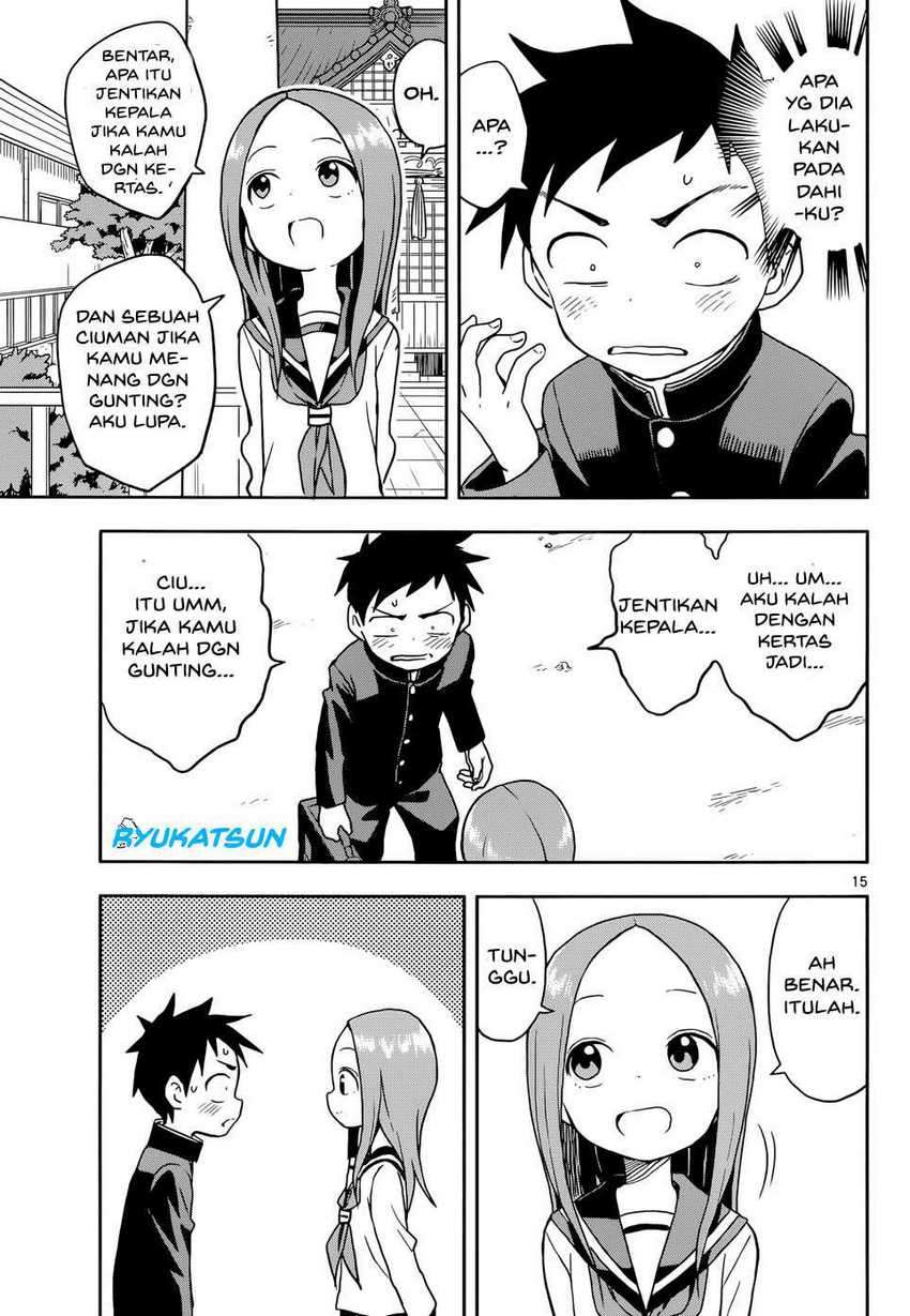 Karakai Jouzu no Takagi-san Chapter 110 Gambar 16