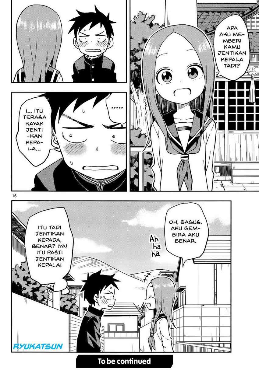 Karakai Jouzu no Takagi-san Chapter 110 Gambar 17