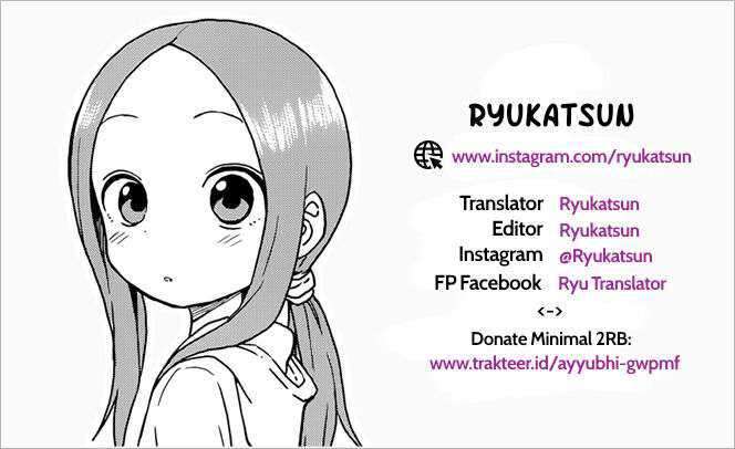 Karakai Jouzu no Takagi-san Chapter 110 Gambar 18