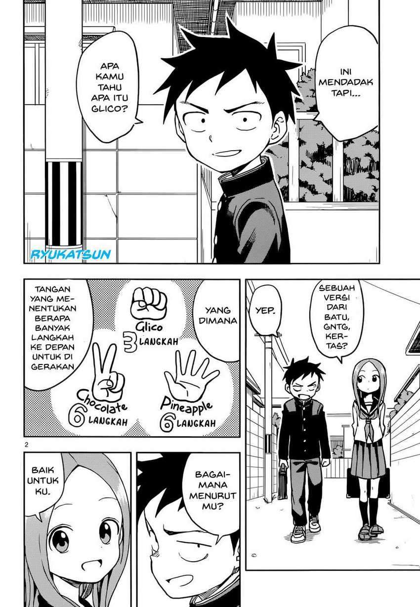 Karakai Jouzu no Takagi-san Chapter 110 Gambar 3