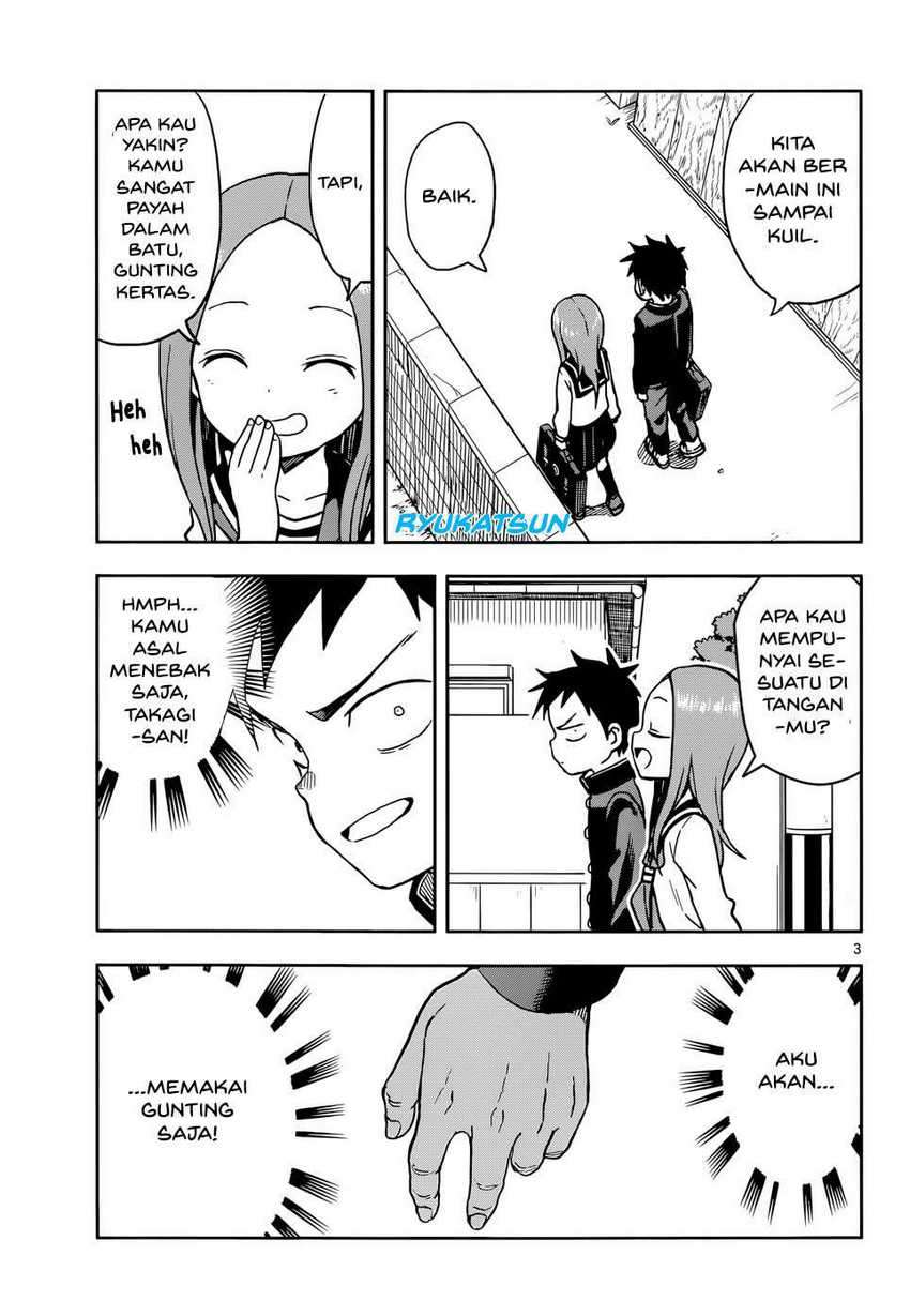 Karakai Jouzu no Takagi-san Chapter 110 Gambar 4