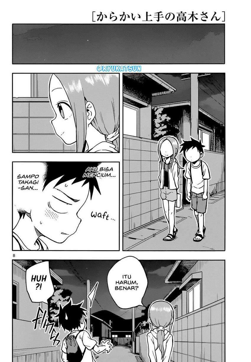 Karakai Jouzu no Takagi-san Chapter 109 Gambar 9