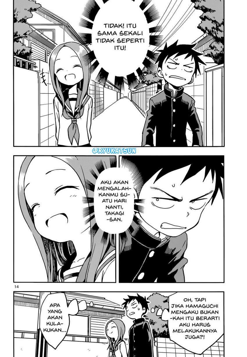 Karakai Jouzu no Takagi-san Chapter 108 Gambar 15